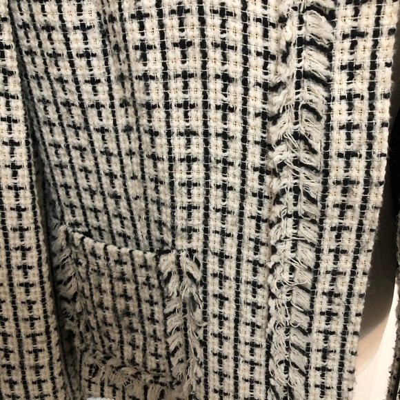 Apostrophe Tweed Zipper Jacket - Picture 3 of 6